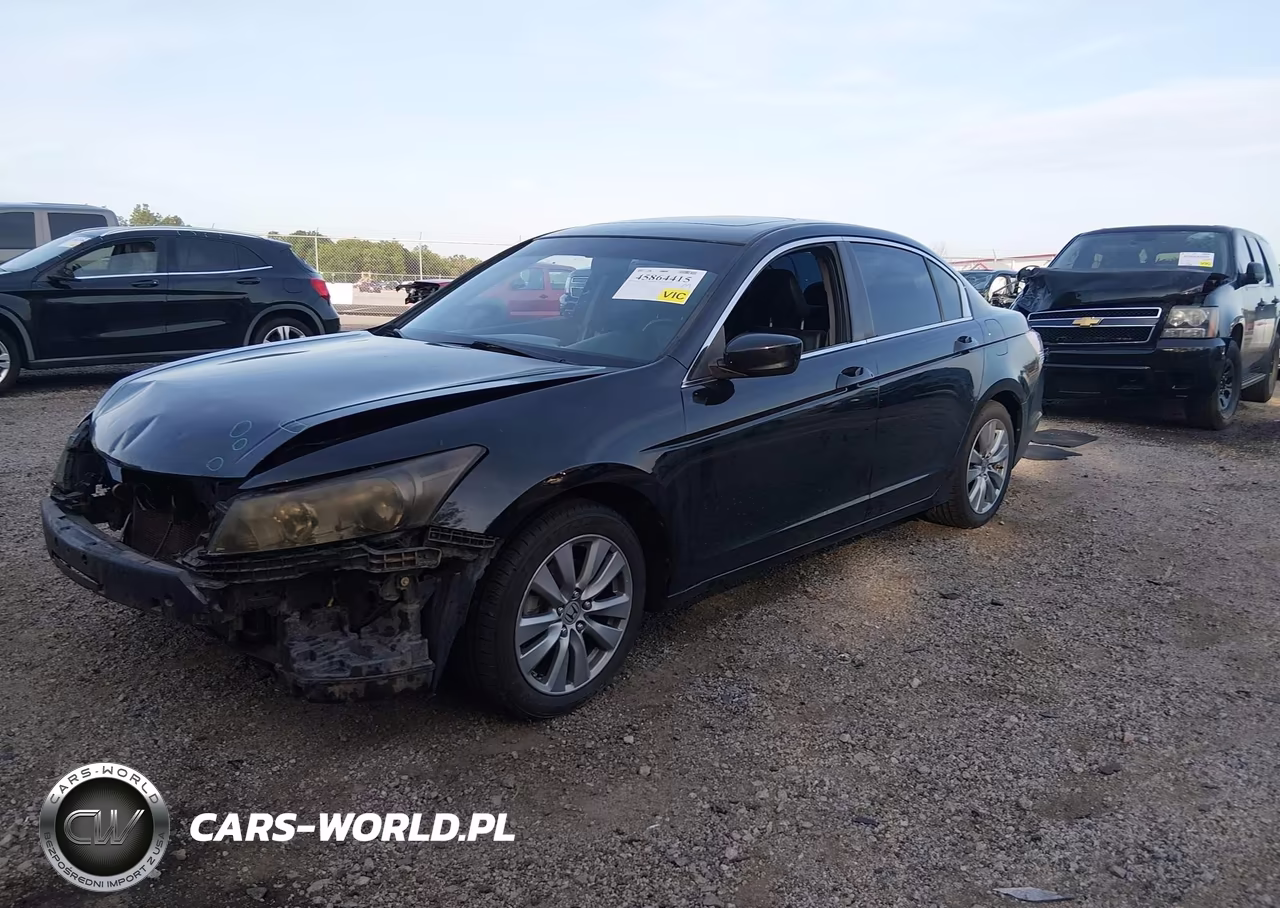 2012 Honda Accord 2.4 Ex-L VIN:1HGCP2F84CA077584 - 2