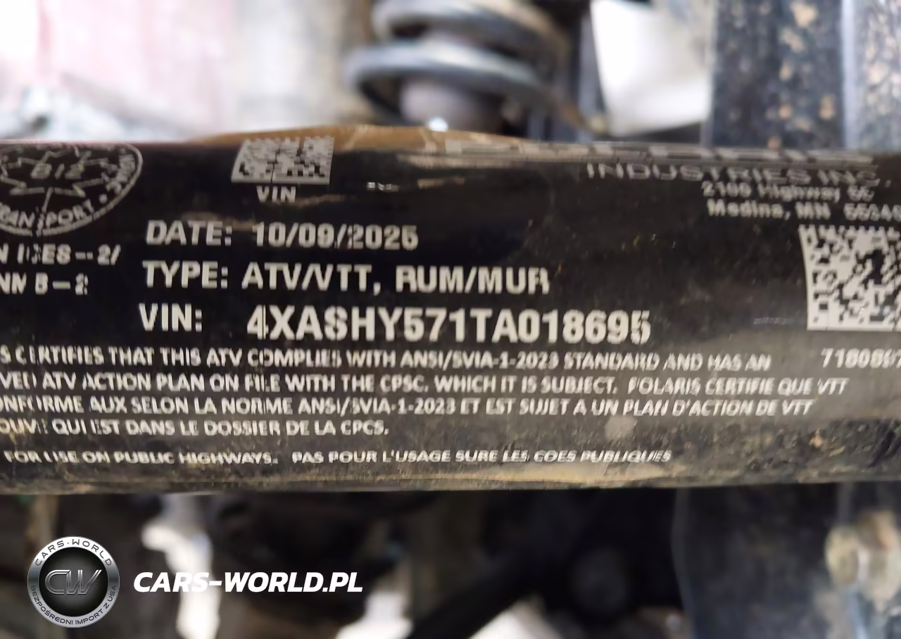 2026 Polaris Sportsman Trail 570 VIN:4XASHY571TA018695 - 10
