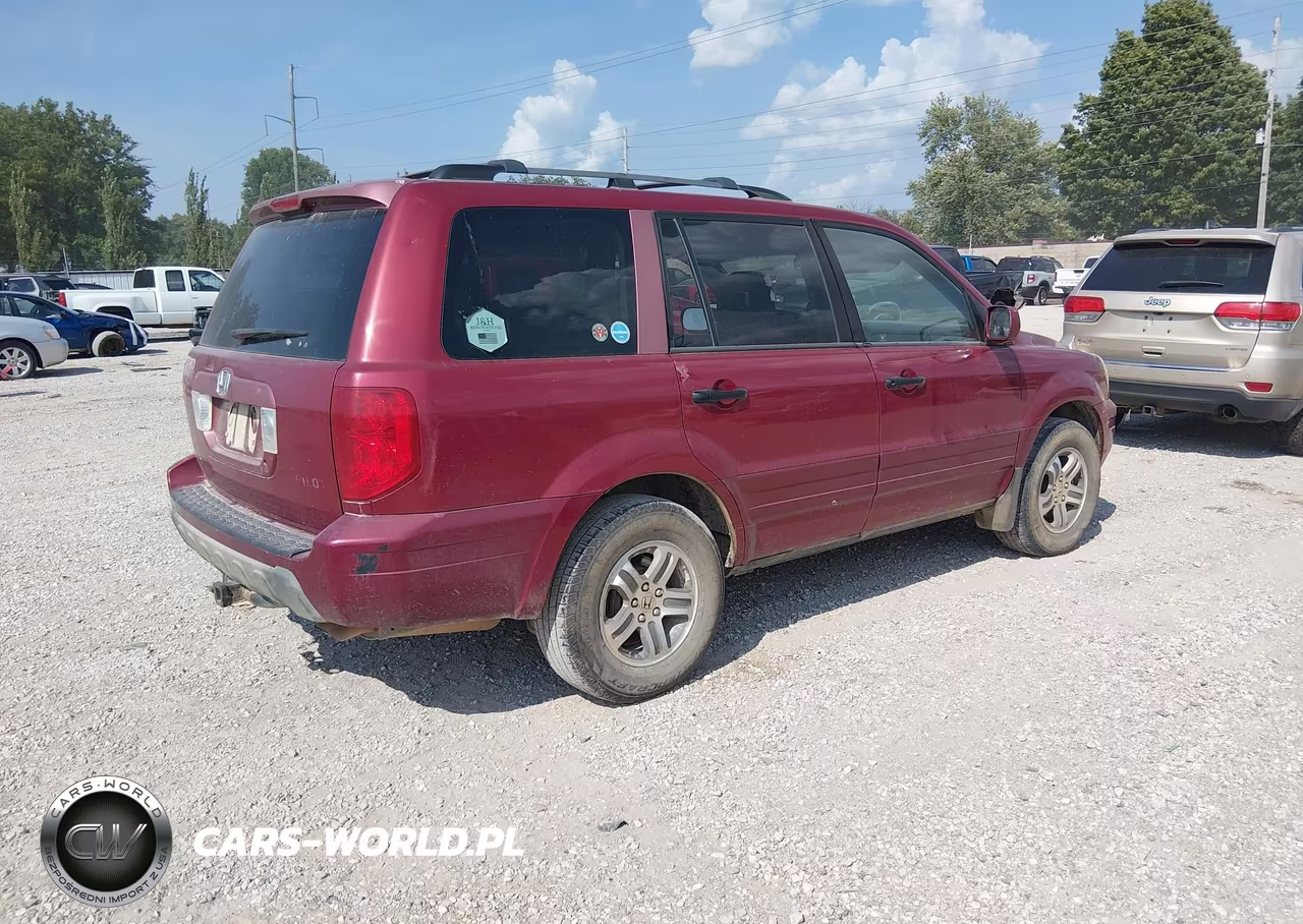 2003 Honda Pilot Ex VIN:2HKYF18463H518930 - 4