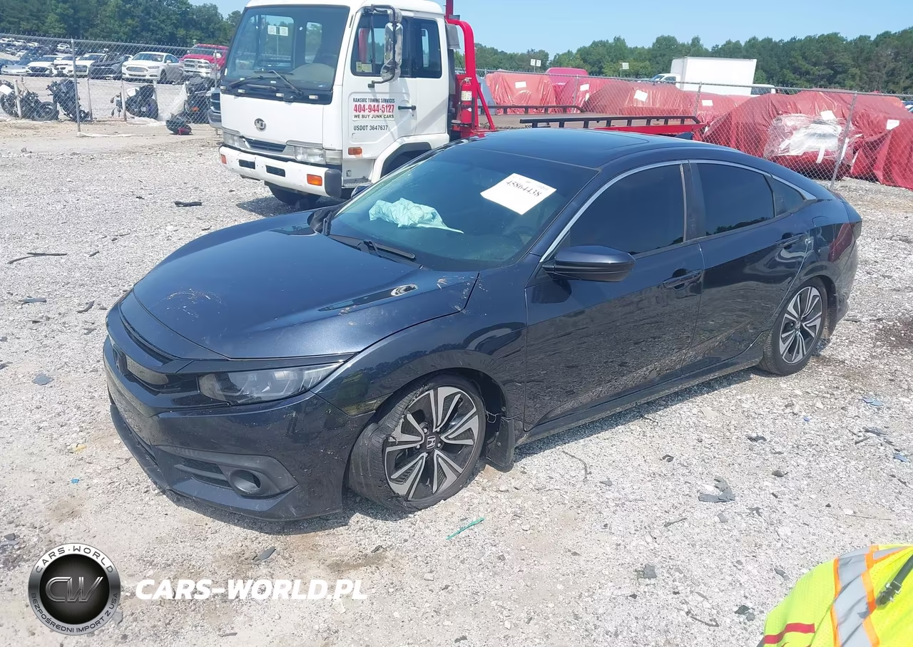 2017 Honda Civic Ex-T VIN:19XFC1F38HE021206 - 2