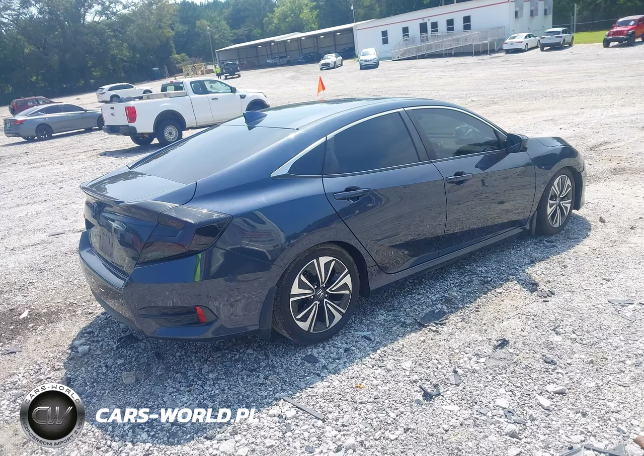 2017 Honda Civic Ex-T VIN:19XFC1F38HE021206 - 4