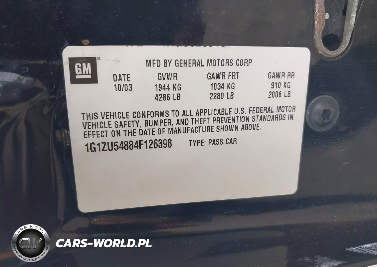 2004 Chevrolet Malibu Lt VIN:1G1ZU54884F126398 - 9
