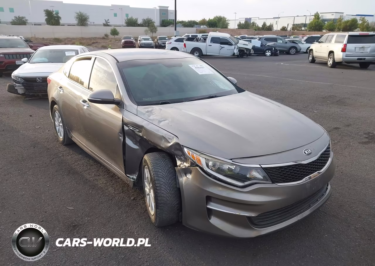 2016 Kia Optima Lx VIN:5XXGT4L30GG025542 - 1
