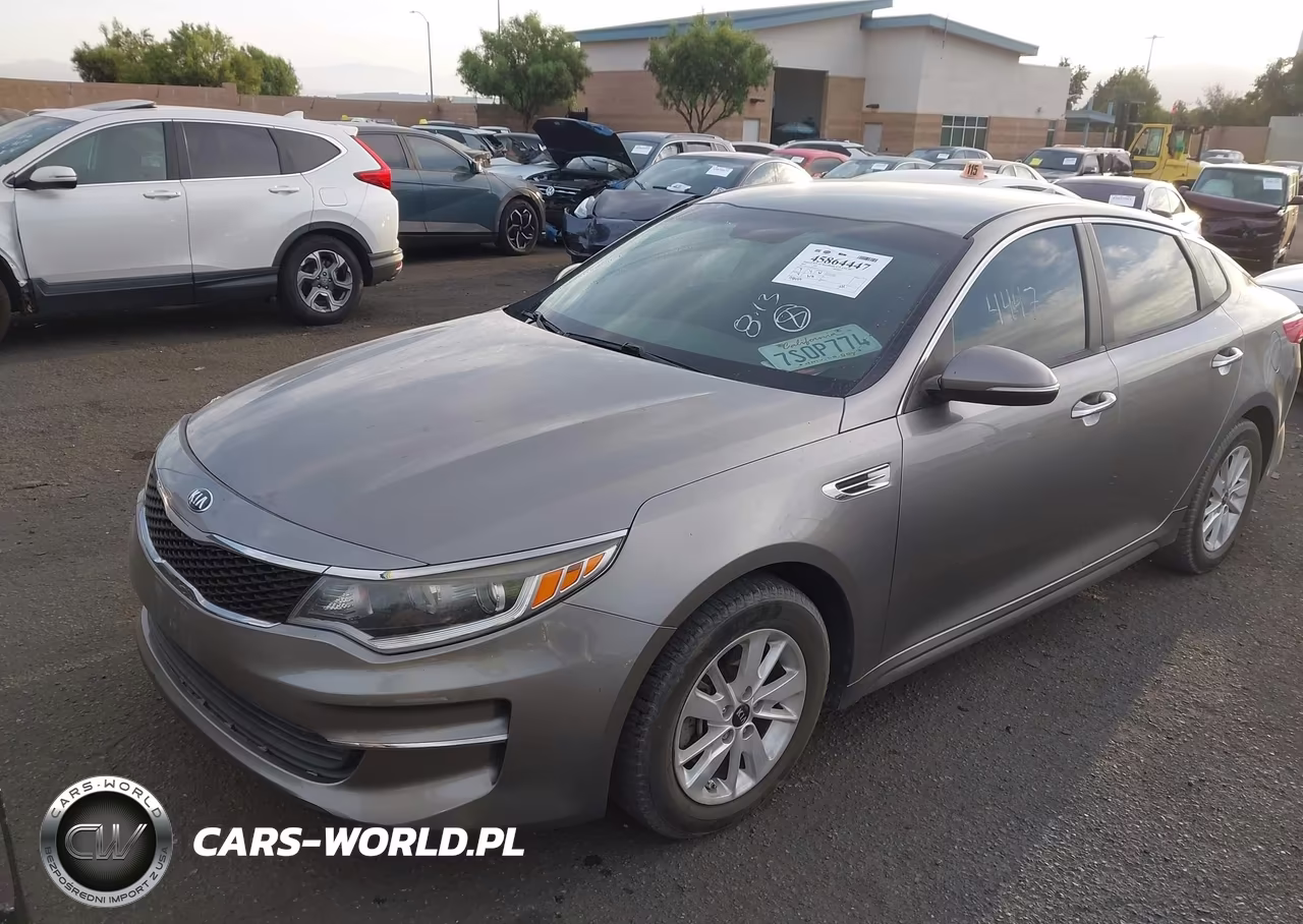 2016 Kia Optima Lx VIN:5XXGT4L30GG025542 - 2