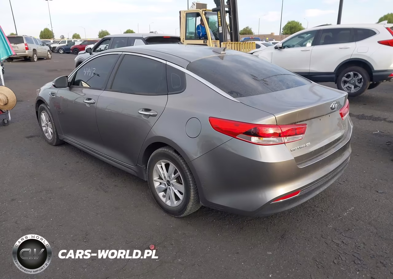 2016 Kia Optima Lx VIN:5XXGT4L30GG025542 - 3