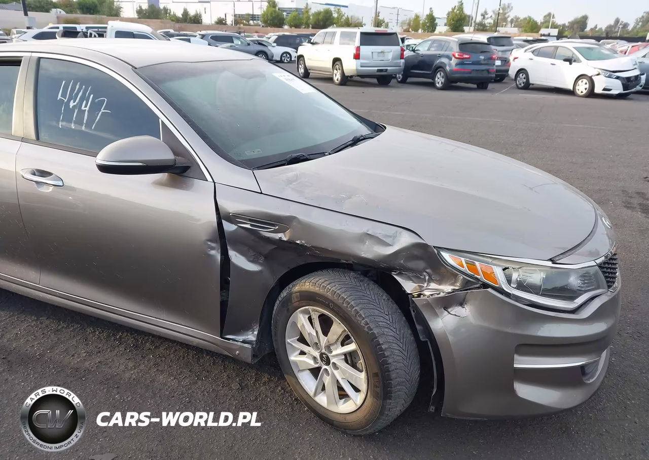 2016 Kia Optima Lx VIN:5XXGT4L30GG025542 - 6