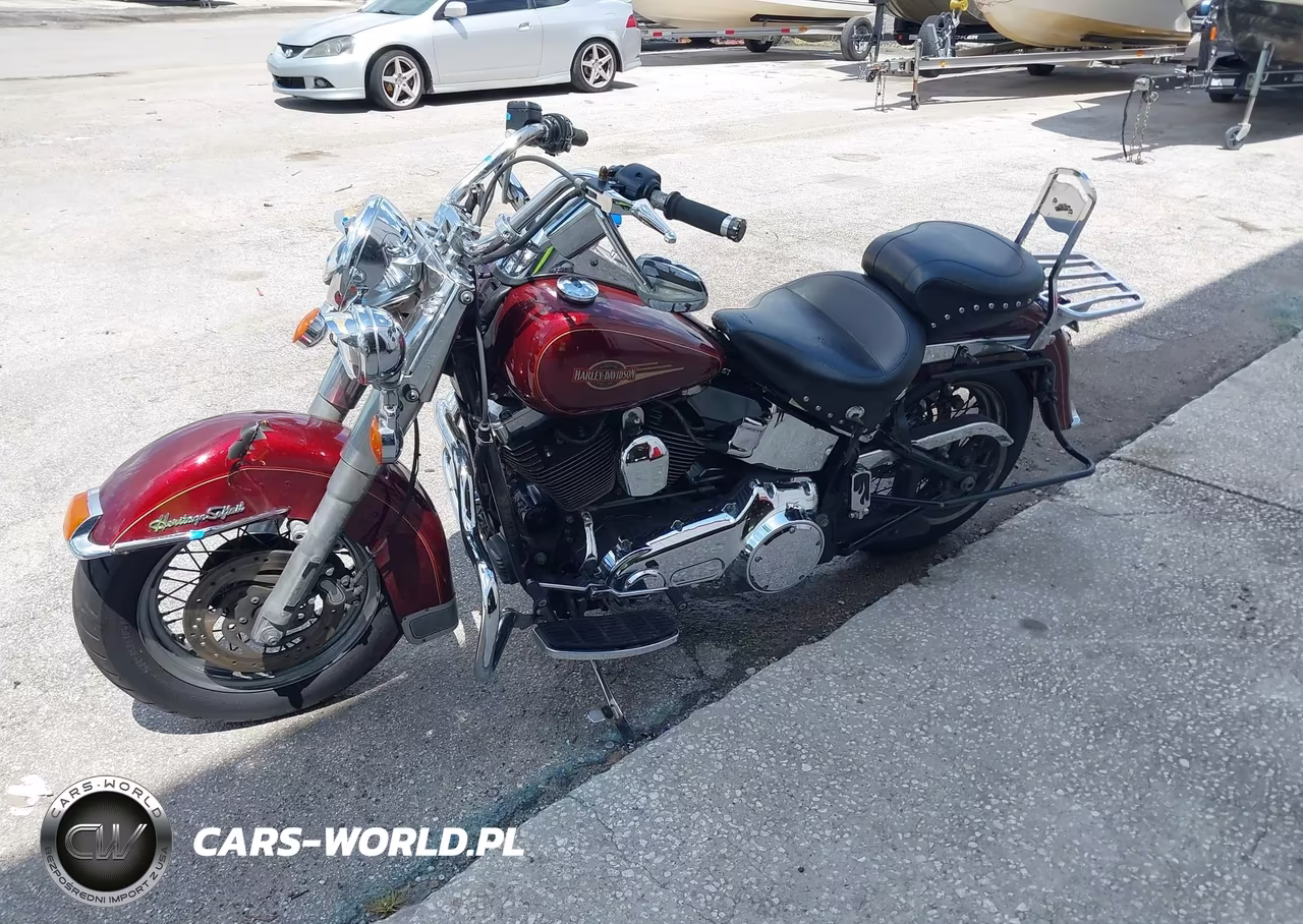2008 Harley-Davidson Flstc VIN:1HD1BW5158Y028729 - 2