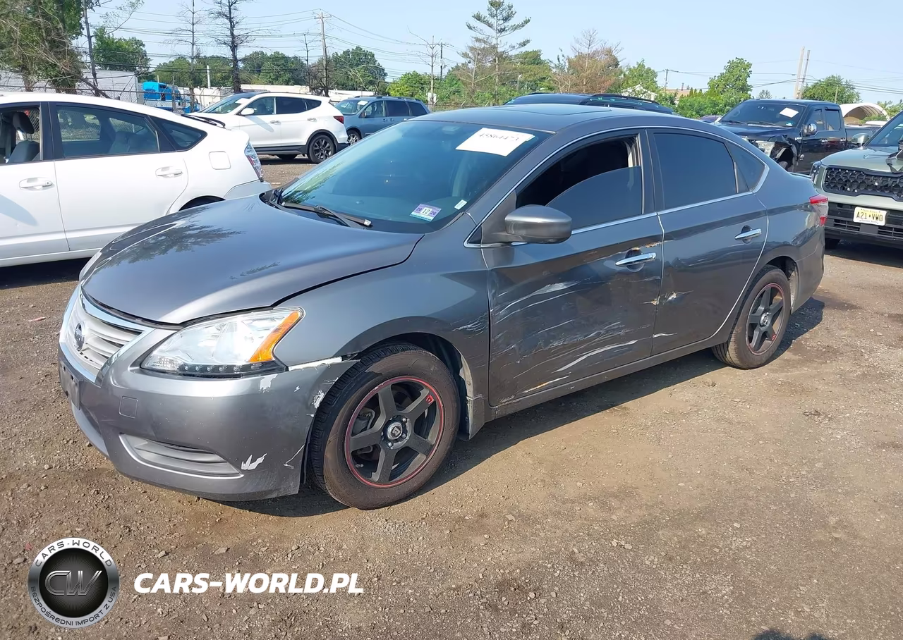 2015 Nissan Sentra Sv VIN:3N1AB7AP2FY348211 - 2