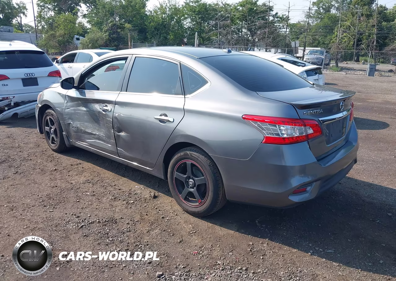 2015 Nissan Sentra Sv VIN:3N1AB7AP2FY348211 - 3