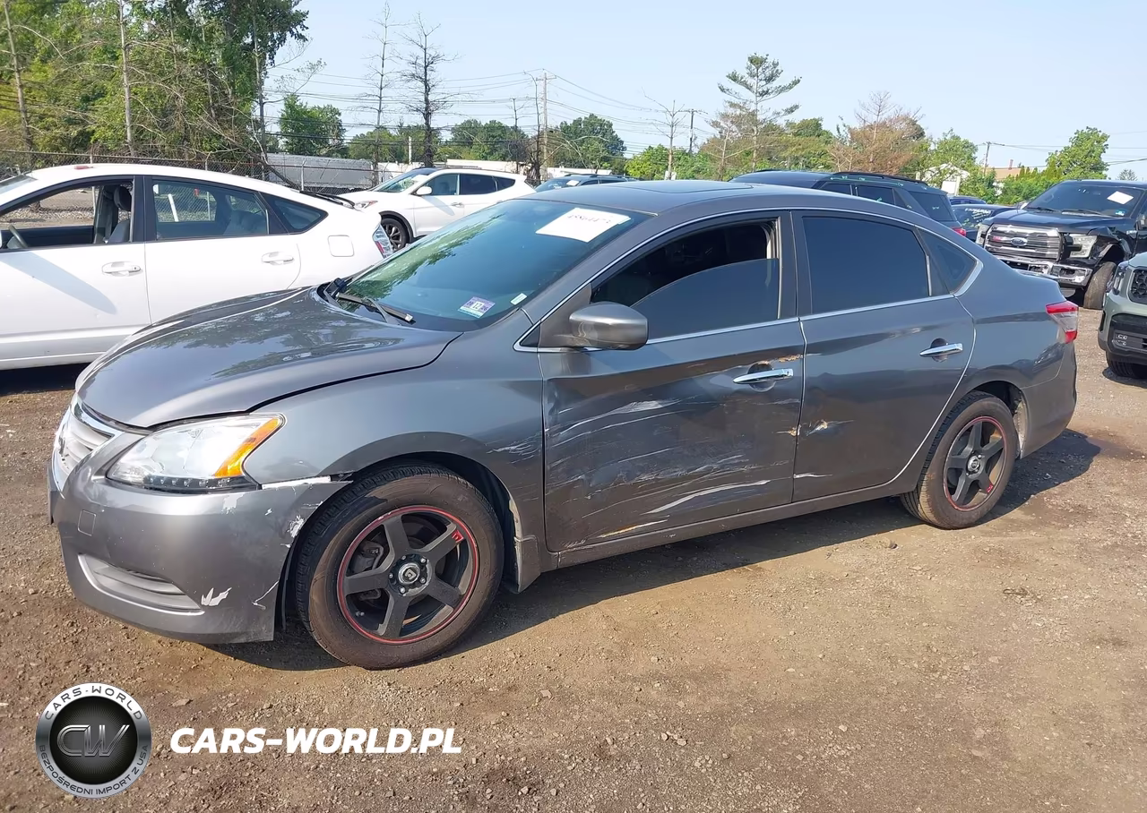 2015 Nissan Sentra Sv VIN:3N1AB7AP2FY348211 - 6
