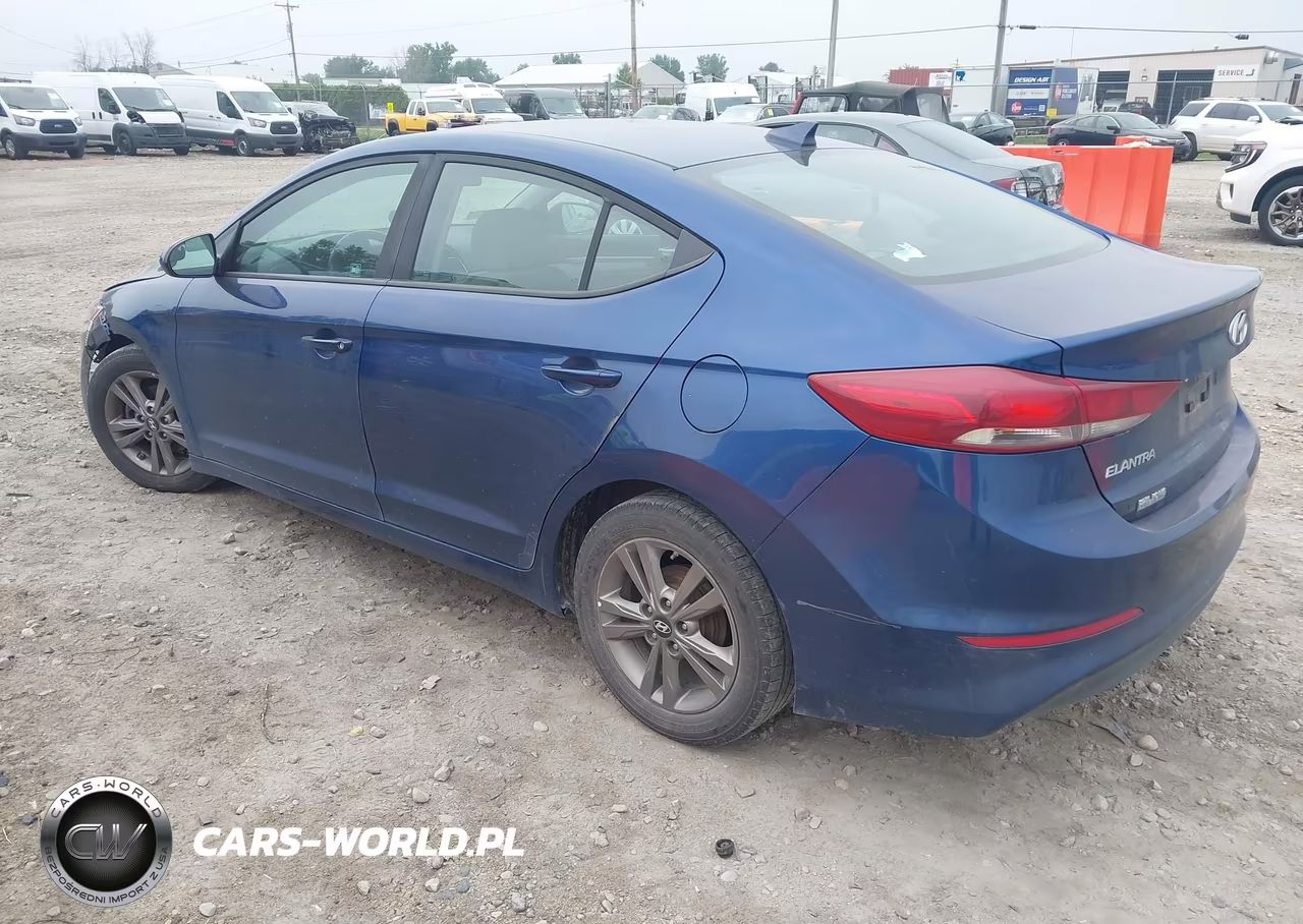 2017 Hyundai Elantra Se VIN:5NPD84LF7HH105439 - 3