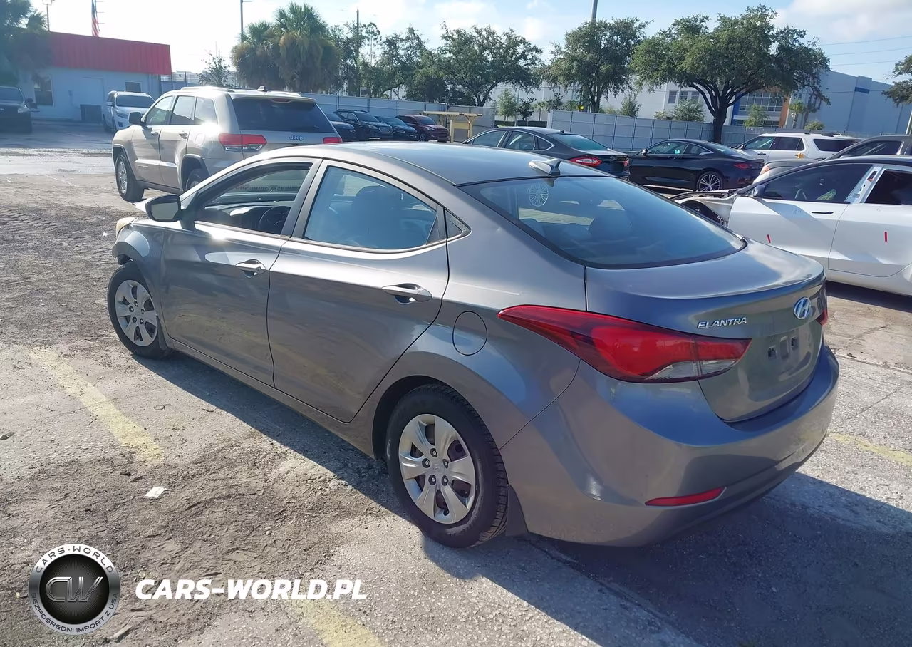 2016 Hyundai Elantra Se VIN:KMHDH4AE7GU645786 - 3