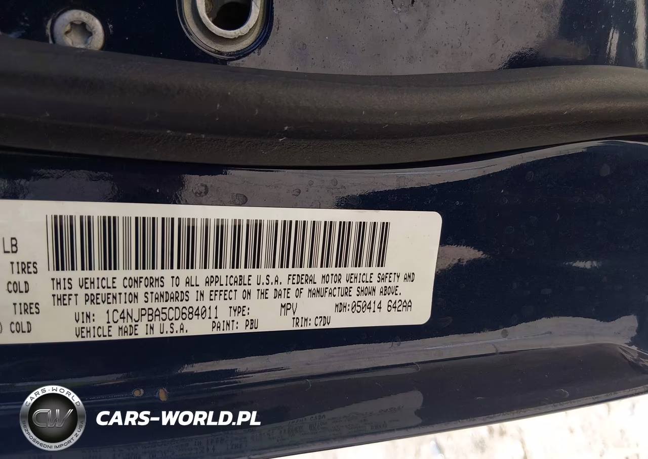 2012 Jeep Patriot Sport VIN:1C4NJPBA5CD684011 - 9