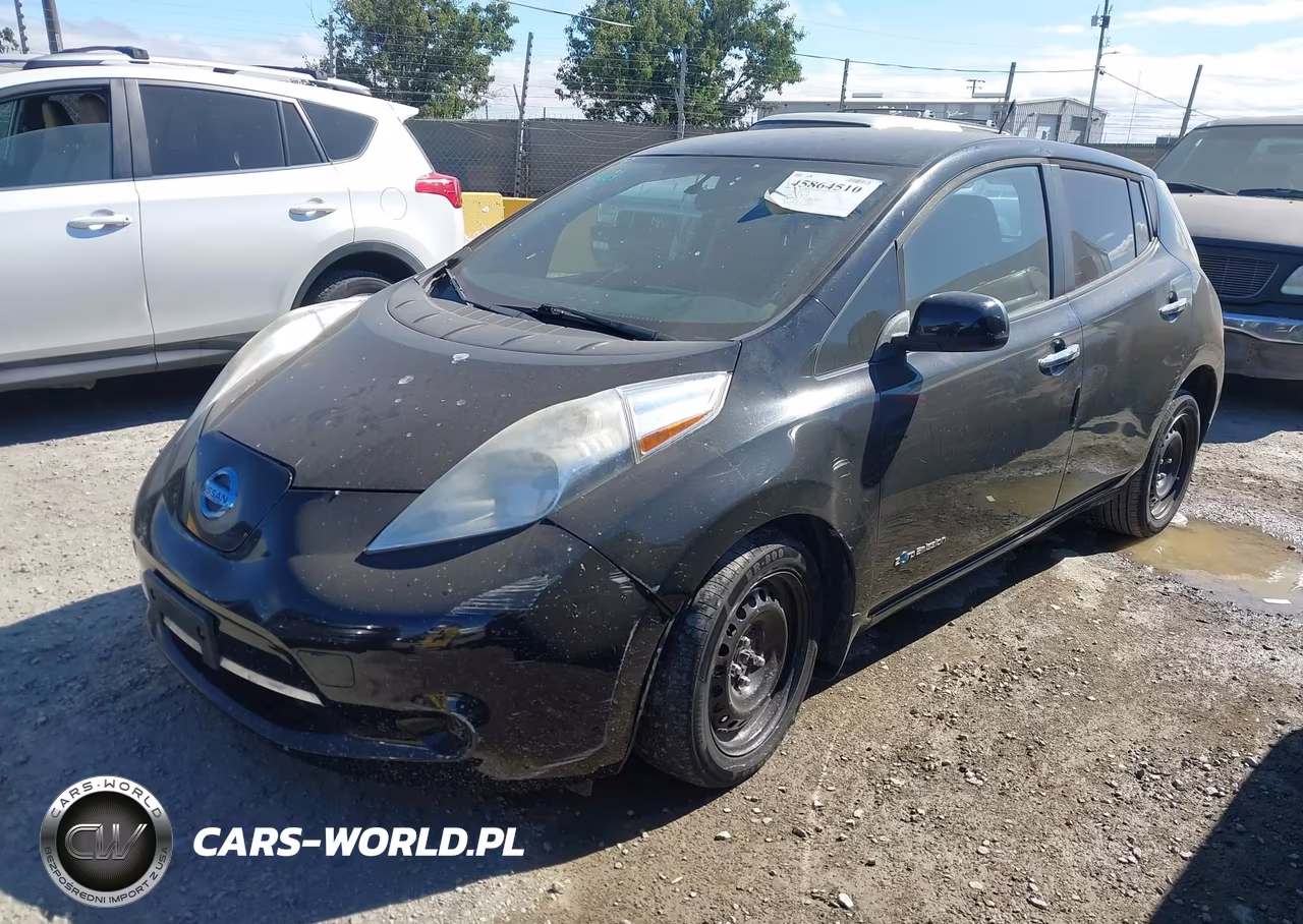 2013 Nissan Leaf S VIN:1N4AZ0CP7DC418536 - 2