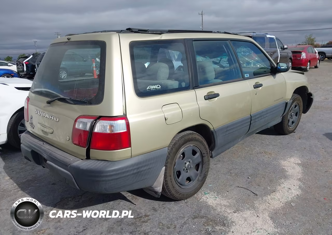 2002 Subaru Forester L VIN:JF1SF635X2H726217 - 4