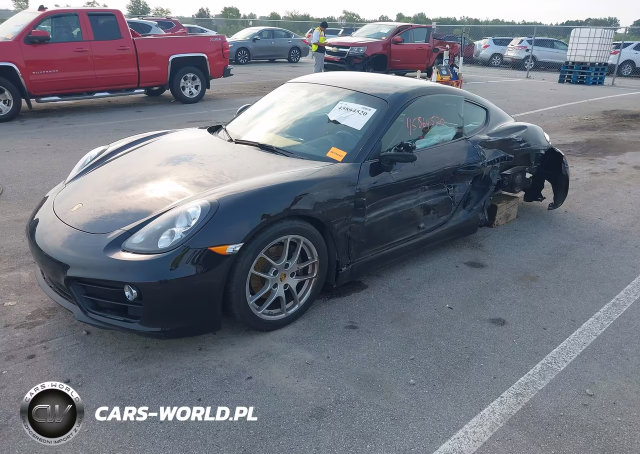 2016 Porsche Cayman Black Edition VIN:WP0AA2A81GK171792 - 2