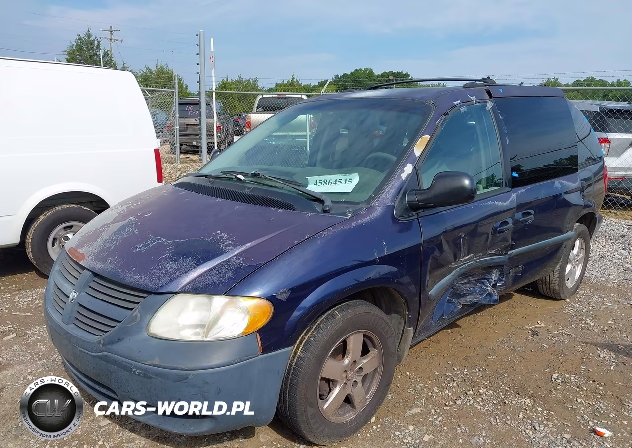 2005 Dodge Caravan Sxt VIN:1D4GP45R15B159083 - 2