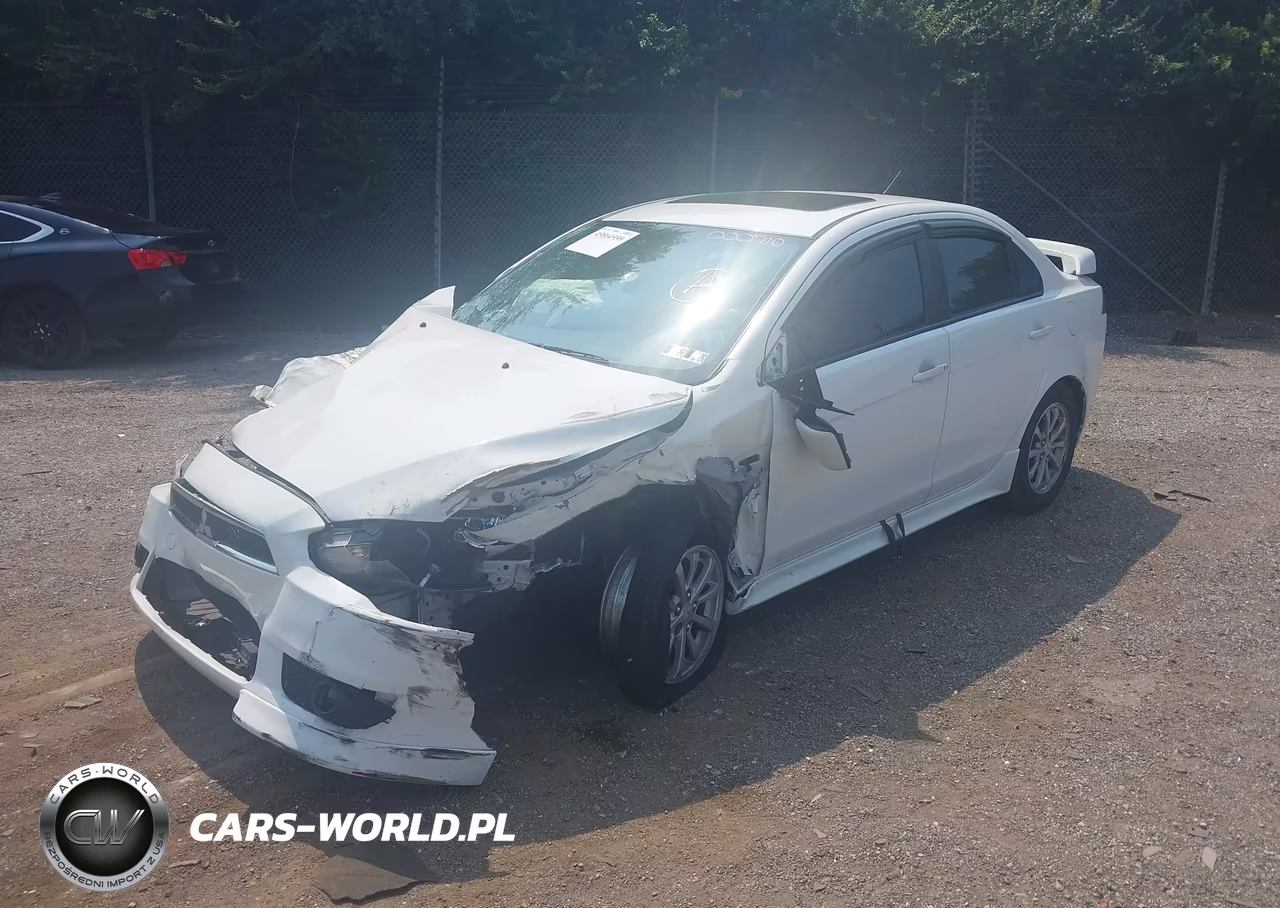 2010 Mitsubishi Lancer Es VIN:JA32U2FU2AU000710 - 2
