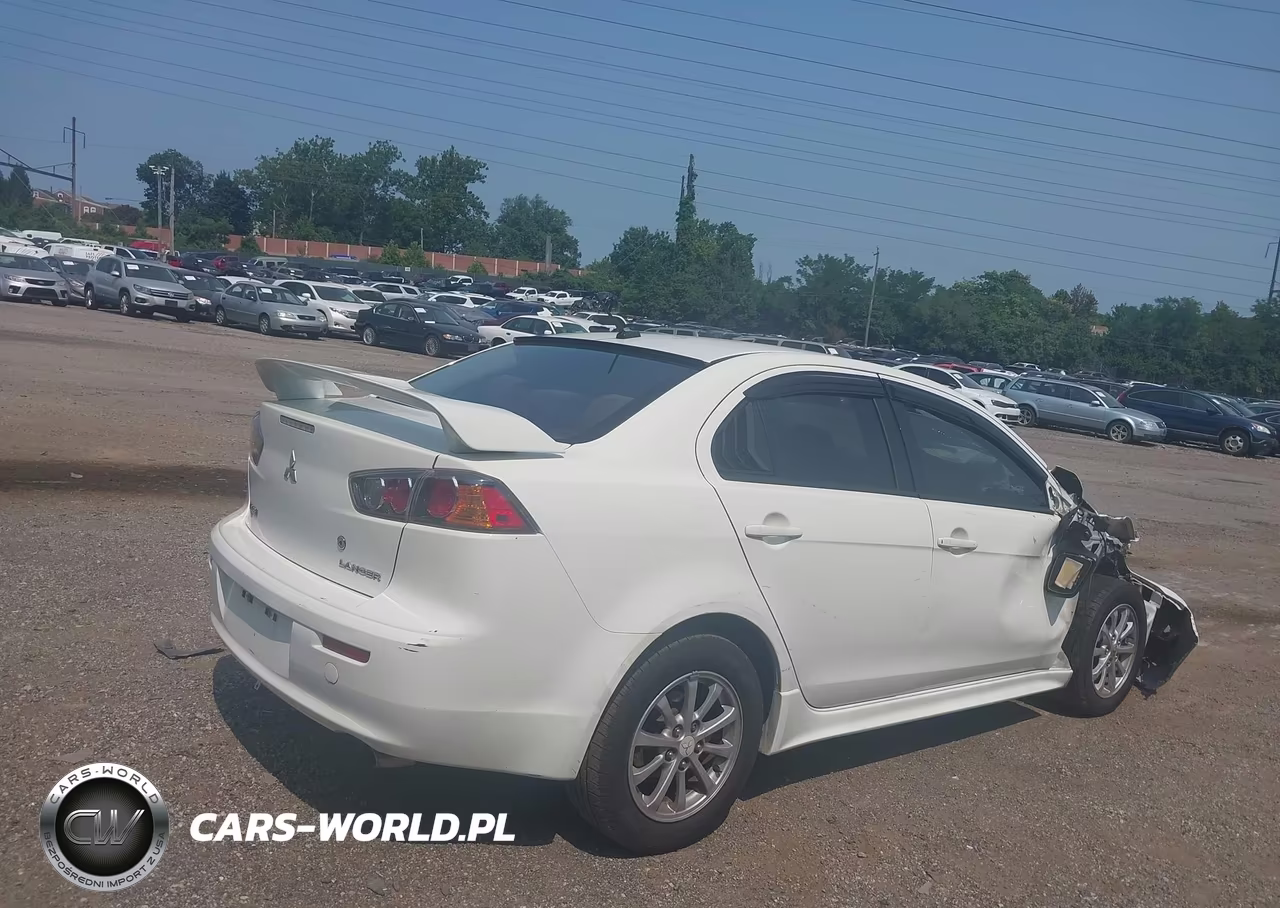 2010 Mitsubishi Lancer Es VIN:JA32U2FU2AU000710 - 4