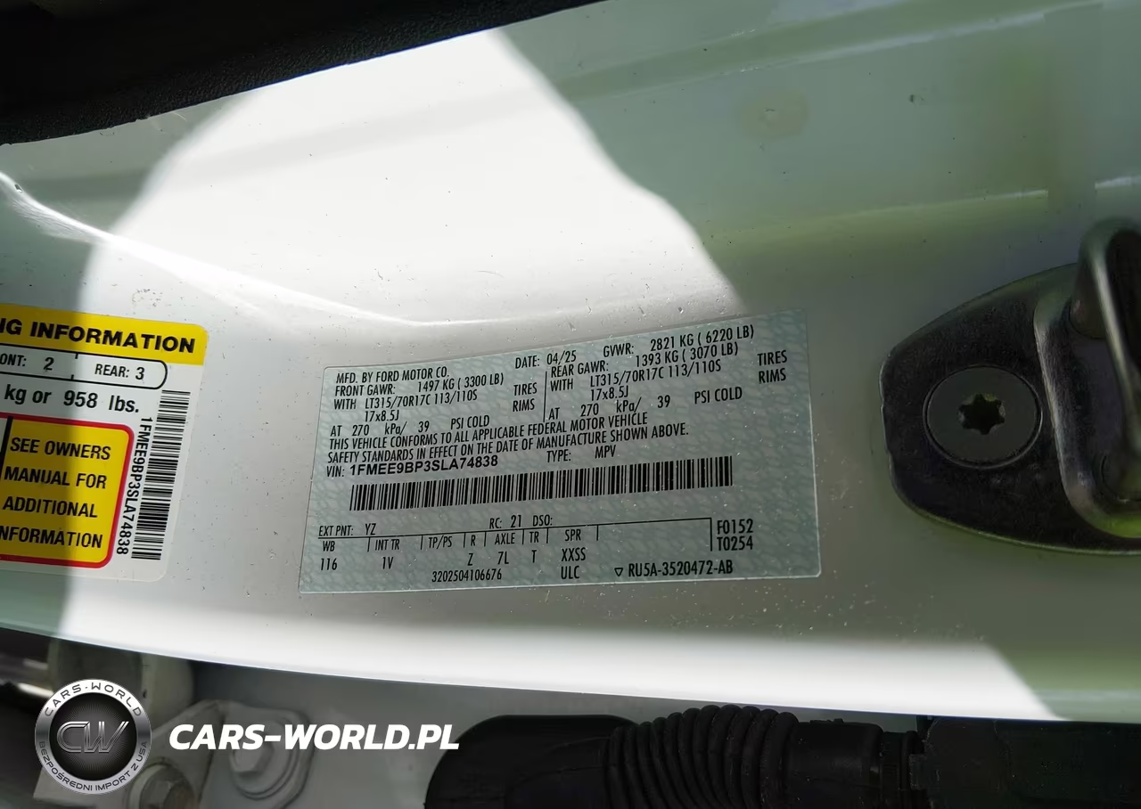 2025 Ford Bronco Badlands VIN:1FMEE9BP3SLA74838 - 9