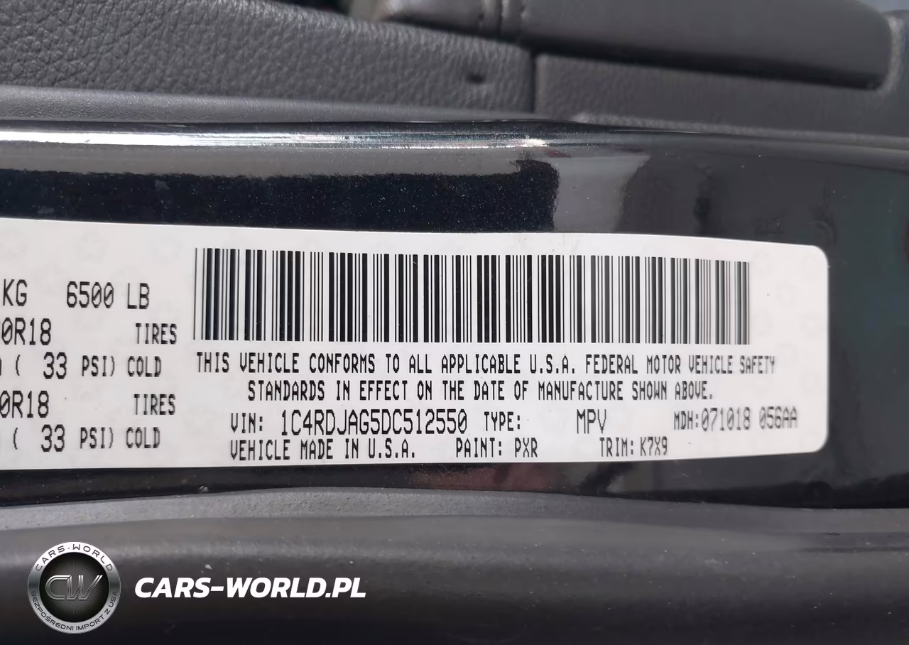 2013 Dodge Durango Sxt VIN:1C4RDJAG5DC512550 - 9