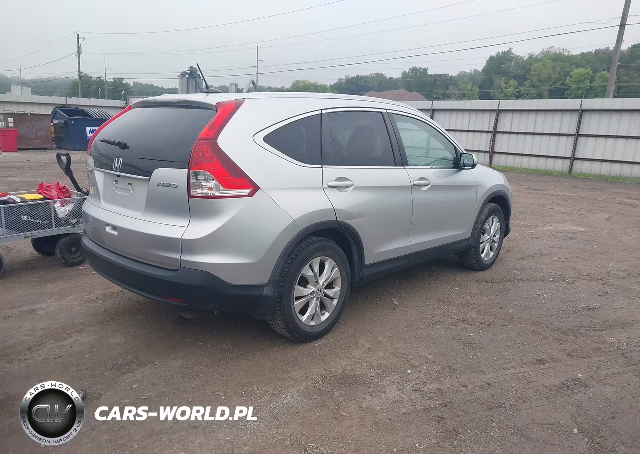 2013 Honda Cr-V Ex-L VIN:2HKRM4H76DH611017 - 4