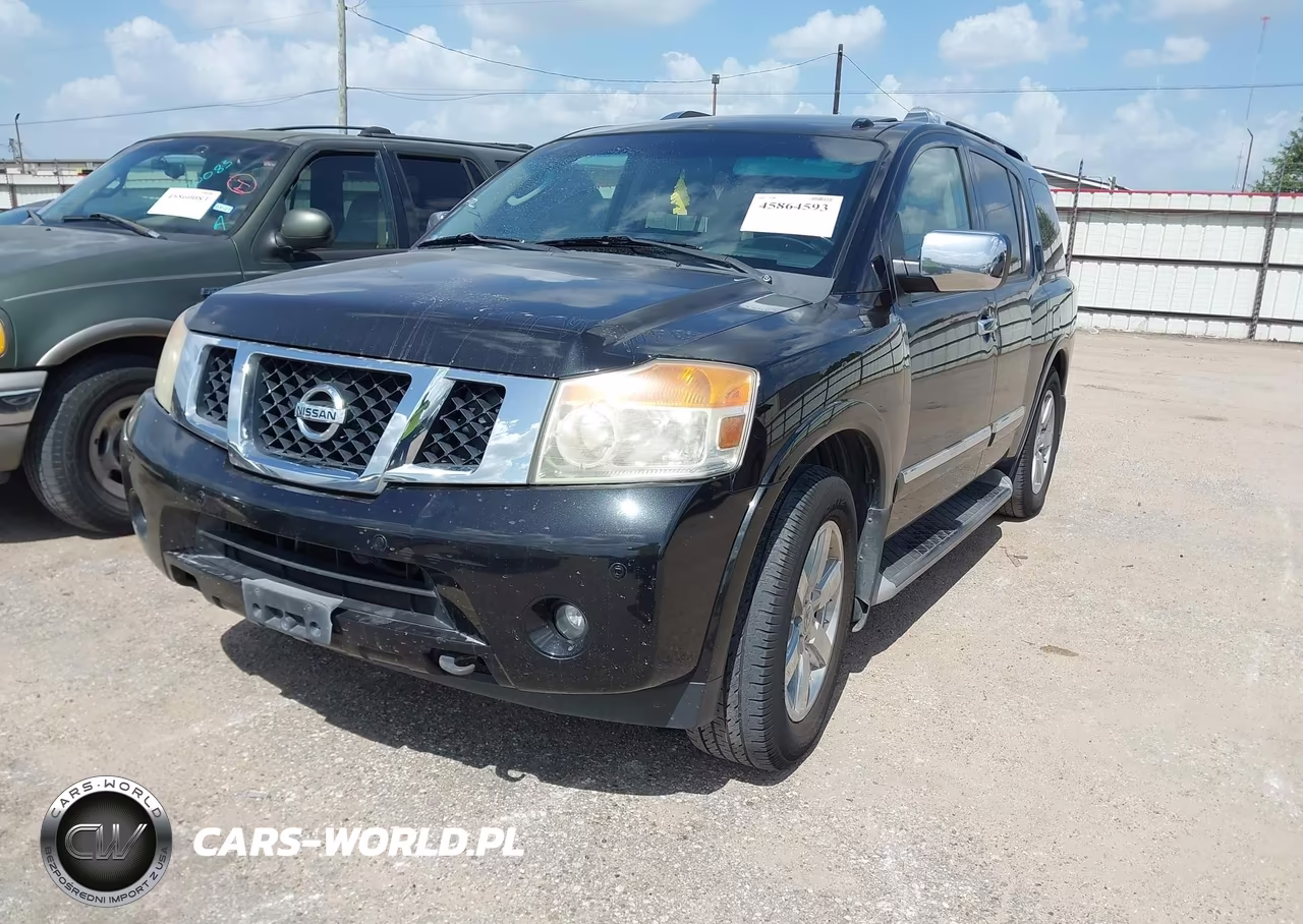 2012 Nissan Armada Platinum VIN:5N1BA0NF5CN617397 - 2