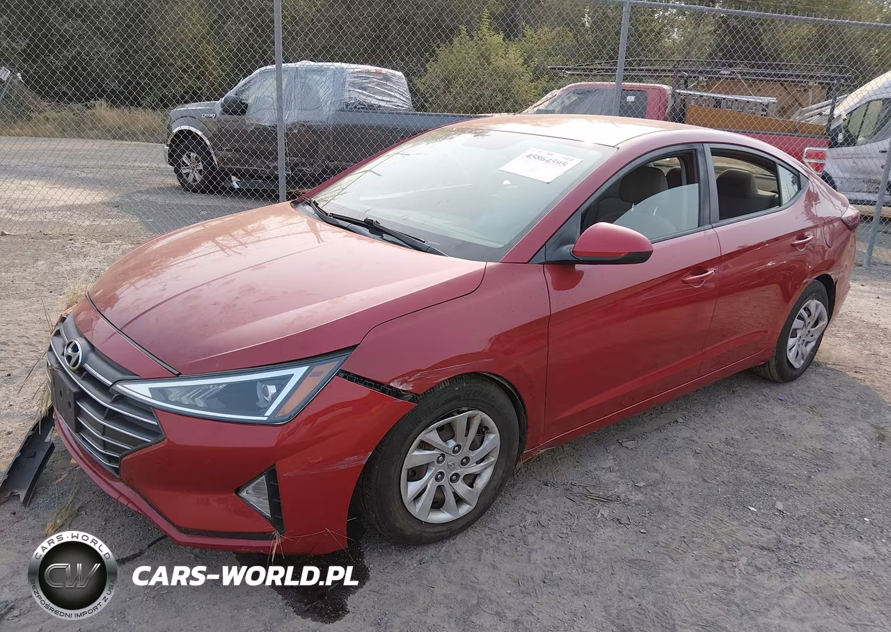2019 Hyundai Elantra Se VIN:5NPD74LF7KH442655 - 2