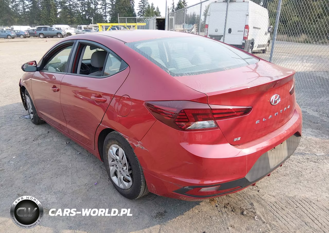 2019 Hyundai Elantra Se VIN:5NPD74LF7KH442655 - 3
