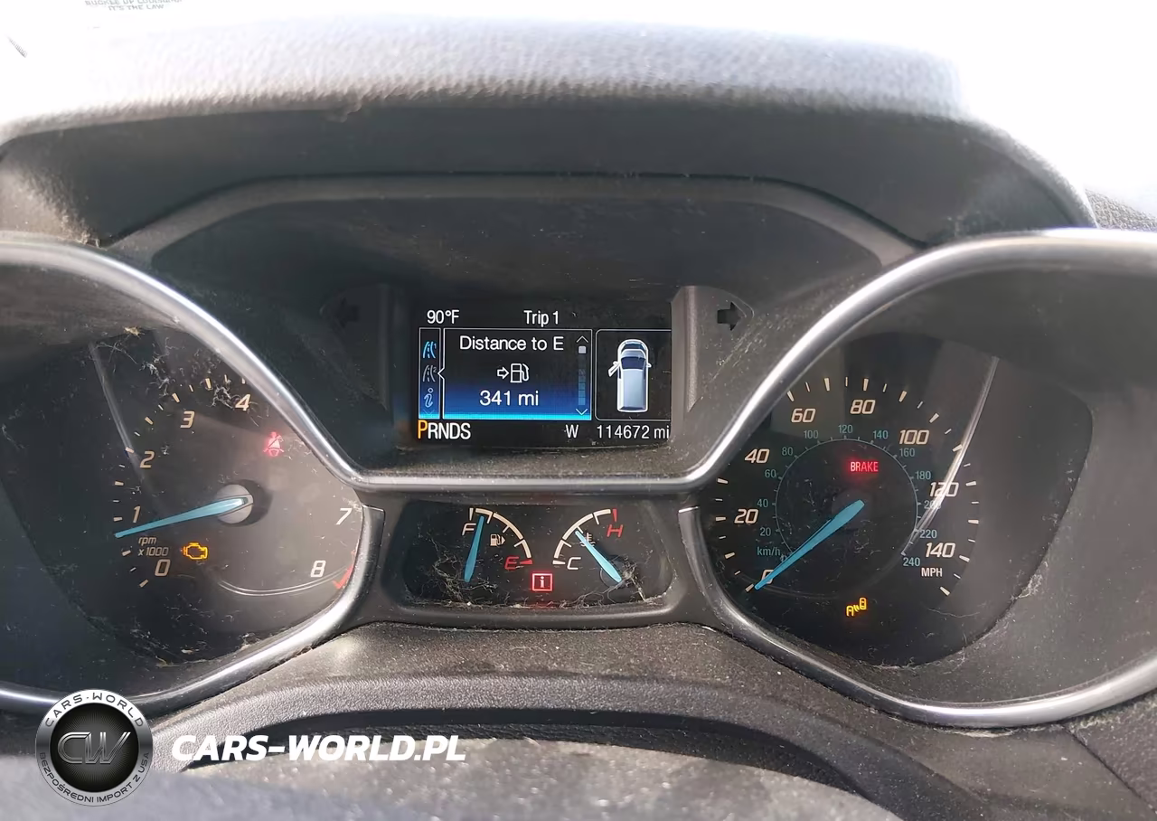 2017 Ford Transit Connect Titanium VIN:NM0AE8G71H1297760 - 7