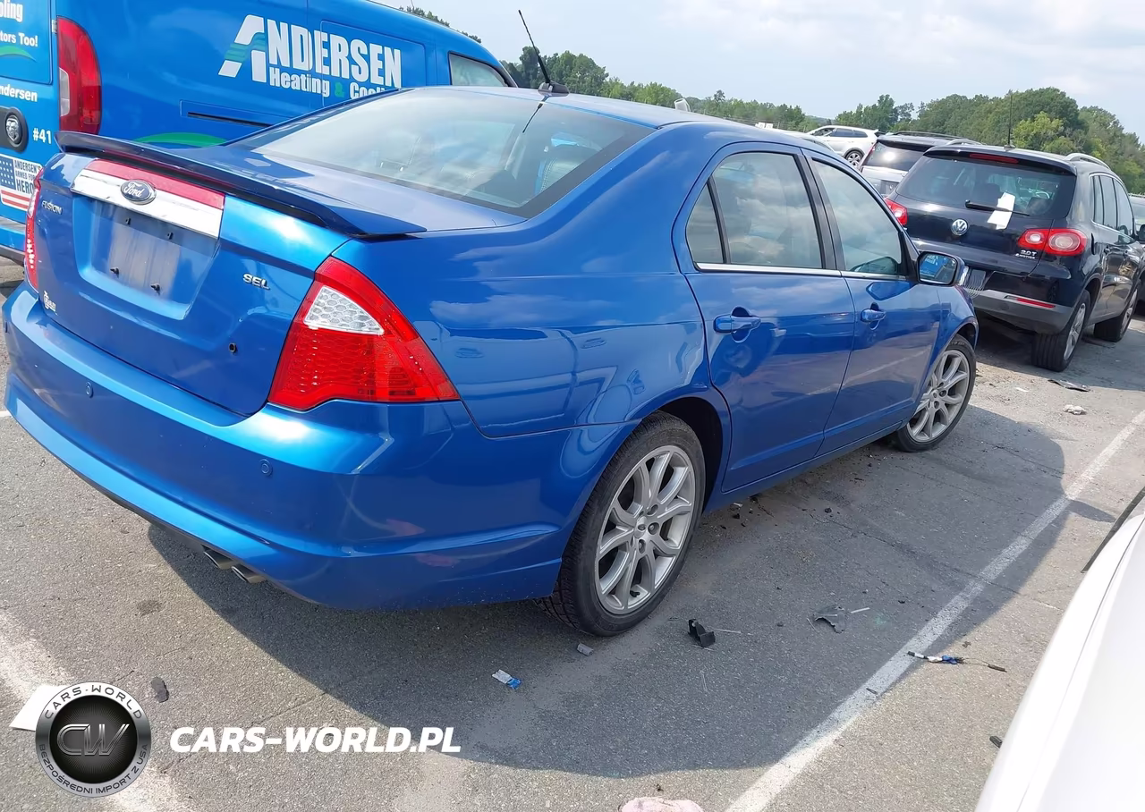 2012 Ford Fusion Sel VIN:3FAHP0JA2CR404918 - 4