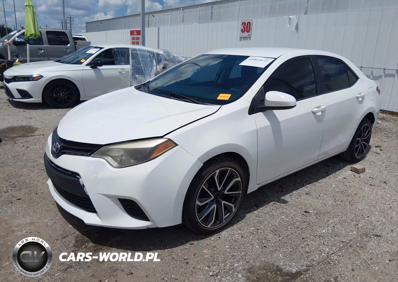 2016 Toyota Corolla L VIN:5YFBURHE6GP507342 - 2