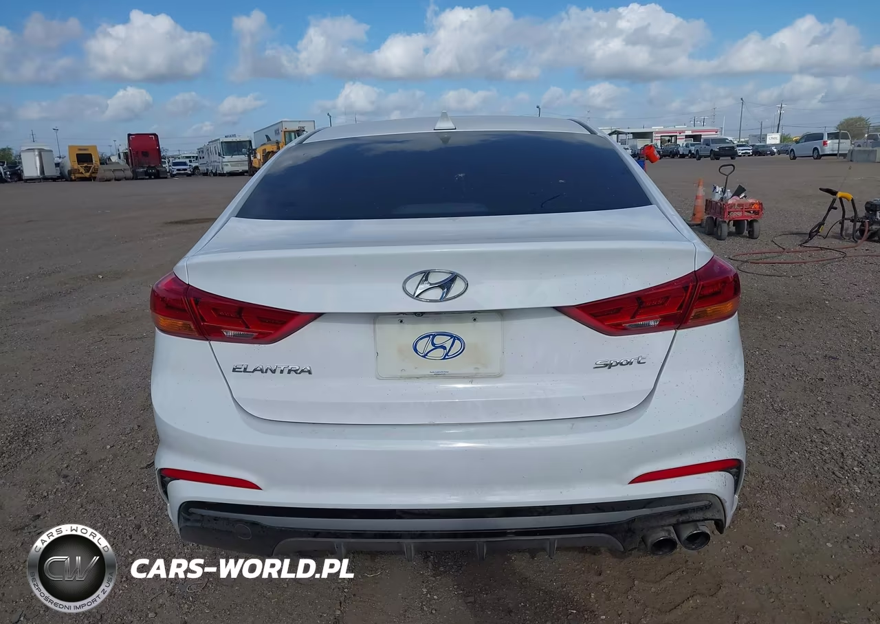 2017 Hyundai Elantra Sport VIN:KMHD04LB6HU353221 - 16