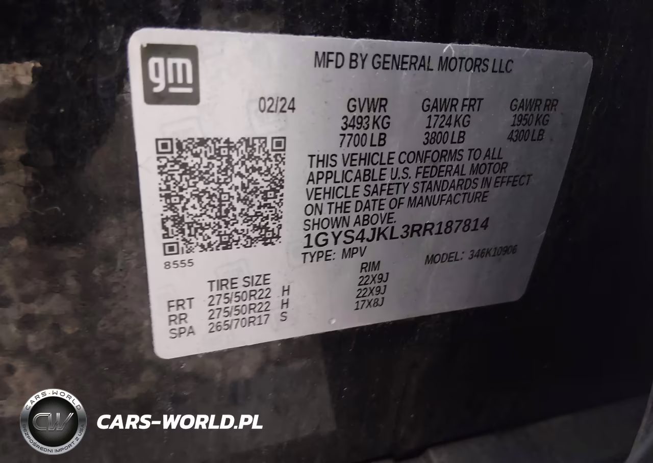 2024 Cadillac Escalade Esv 4Wd Luxury VIN:1GYS4JKL3RR187814 - 9