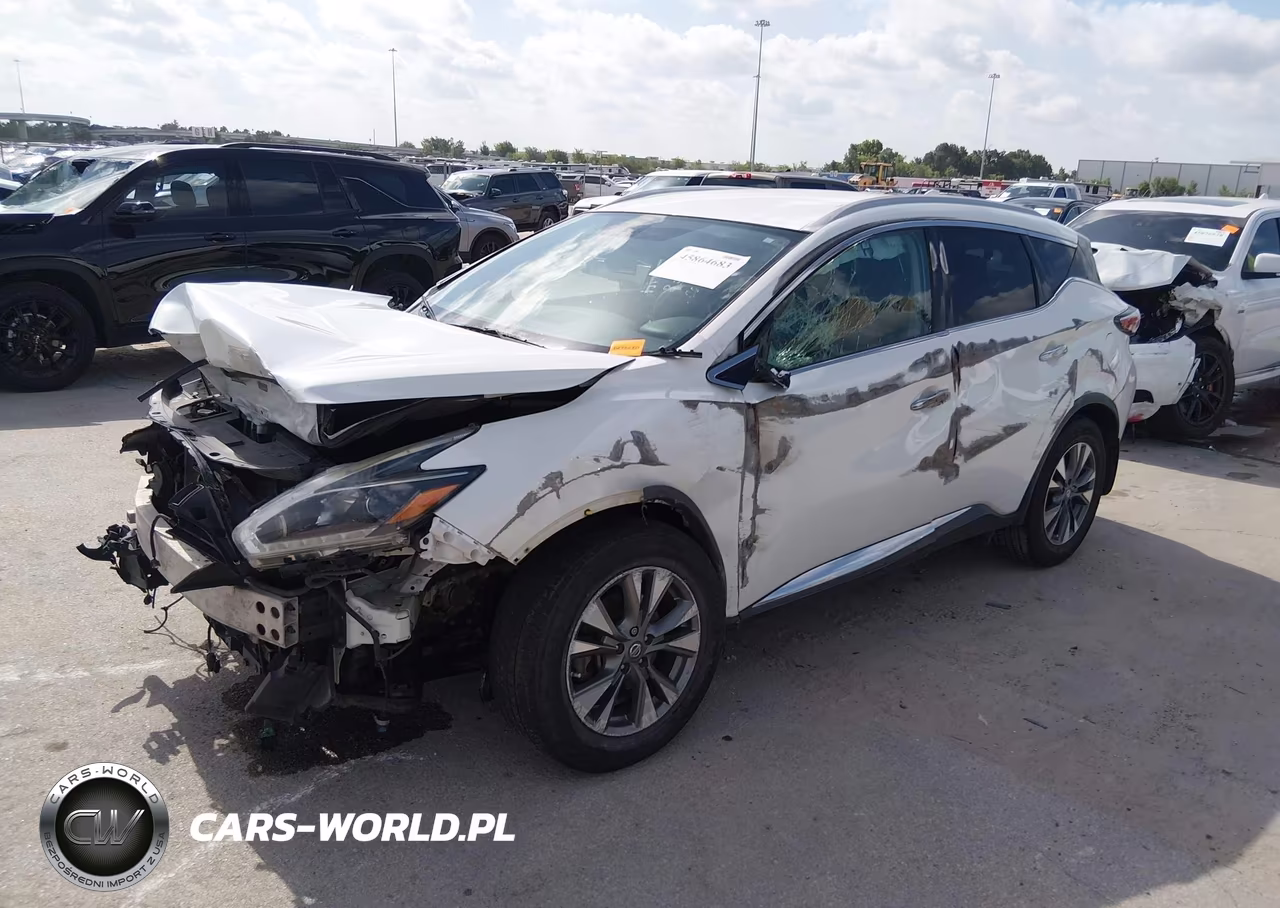 2018 Nissan Murano Sl VIN:5N1AZ2MH3JN183206 - 2
