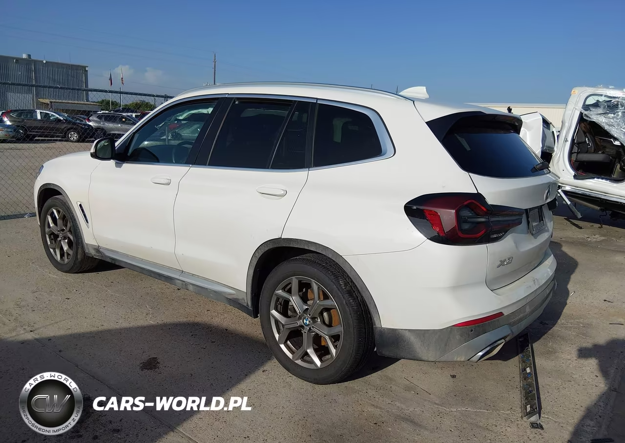 2022 BMW X3 xDrive30I VIN:5UX53DP03N9J31564 - 3