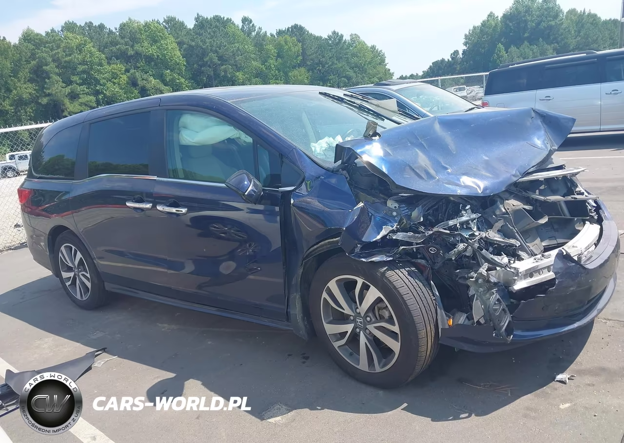 2022 Honda Odyssey Touring VIN:5FNRL6H81NB057604 - 12