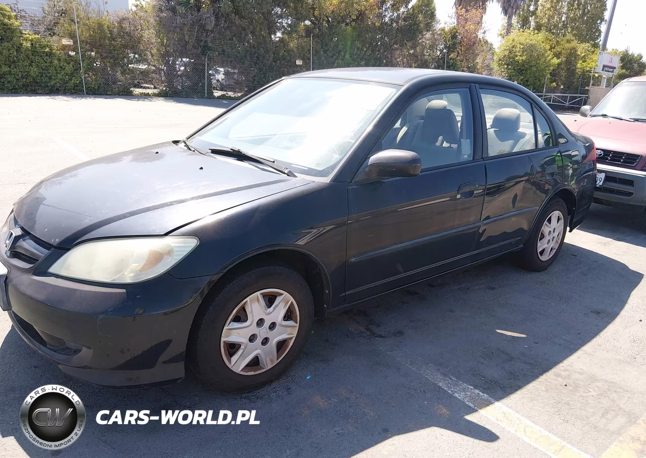 2005 Honda Civic Vp VIN:1HGES16395L025378 - 2