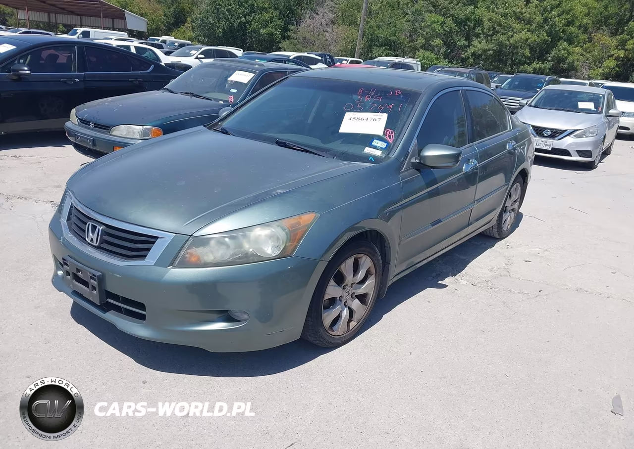 2008 Honda Accord 3.5 Ex-L VIN:1HGCP36808A057491 - 2