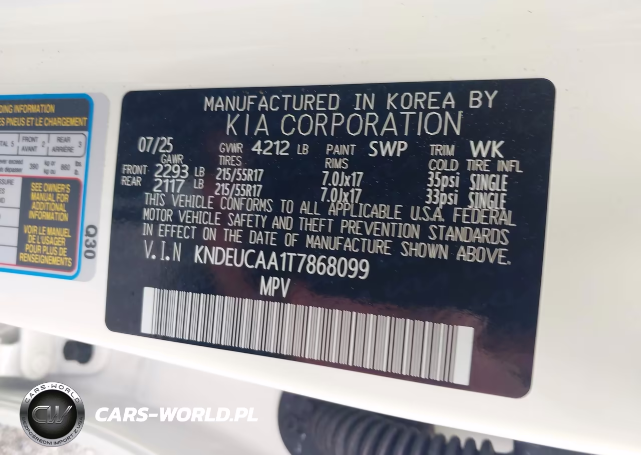 2026 Kia Seltos S VIN:KNDEUCAA1T7868099 - 9