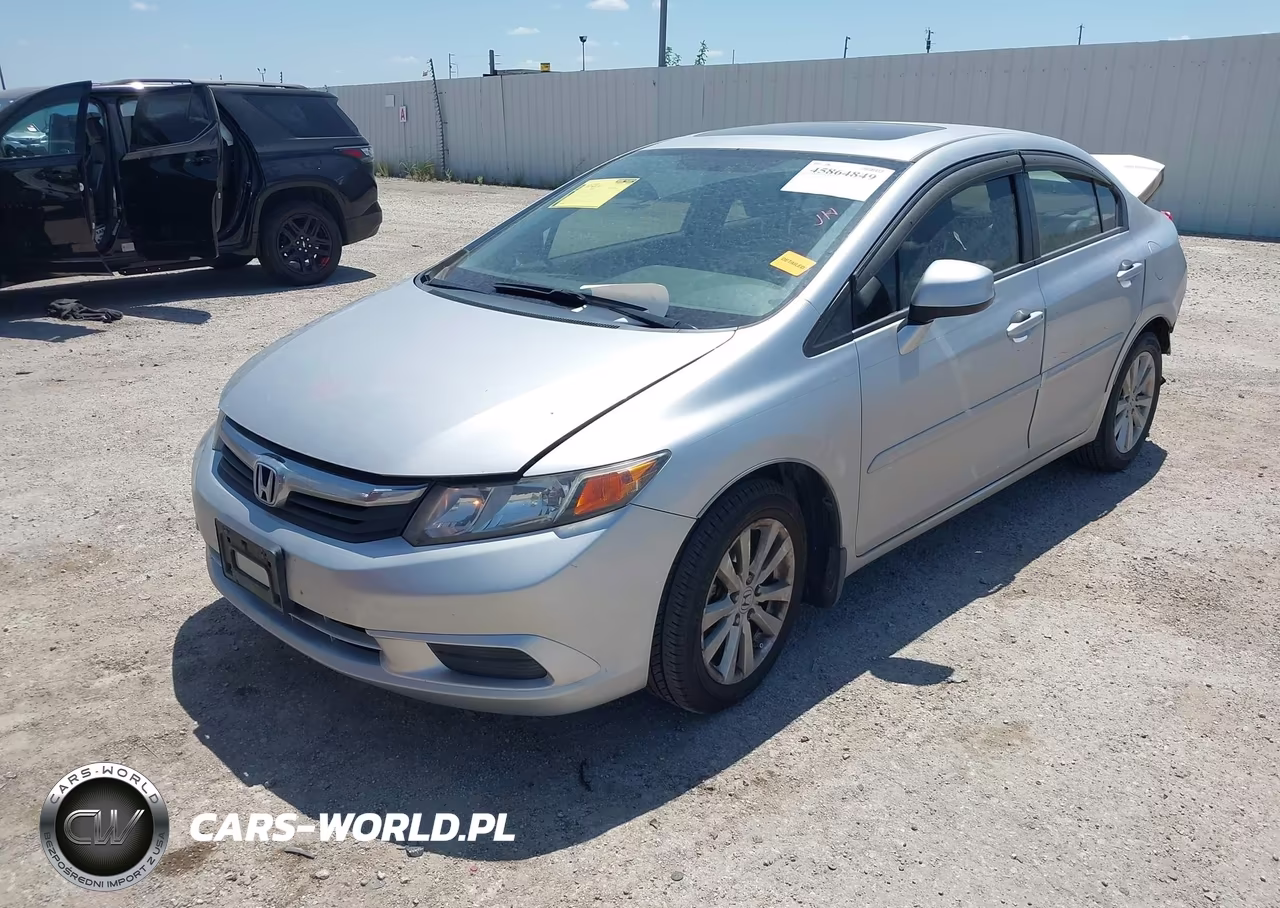 2012 Honda Civic Ex VIN:JHMFB2F82CS003860 - 2
