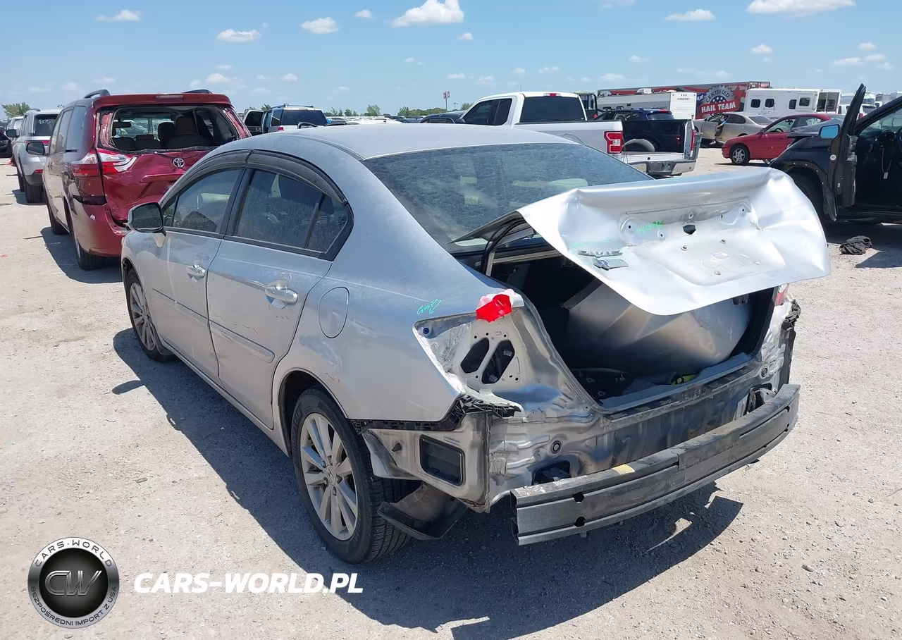 2012 Honda Civic Ex VIN:JHMFB2F82CS003860 - 3