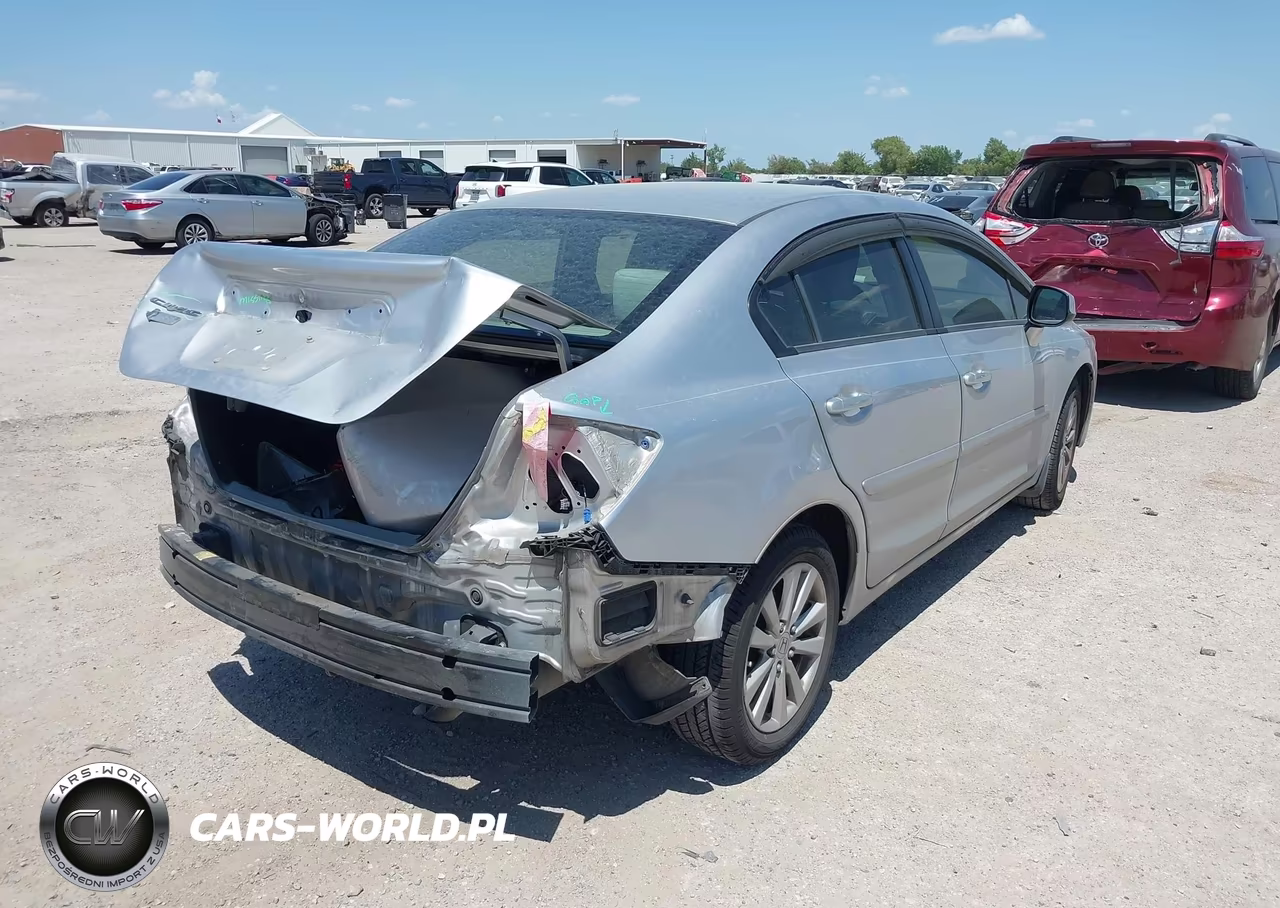 2012 Honda Civic Ex VIN:JHMFB2F82CS003860 - 4