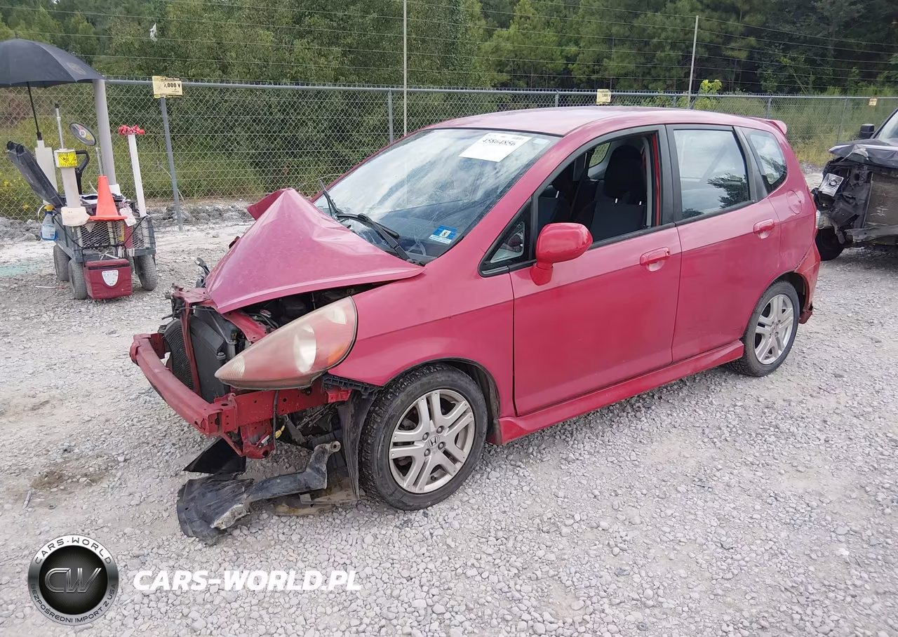 2008 Honda Fit Sport VIN:JHMGD38688S022128 - 2