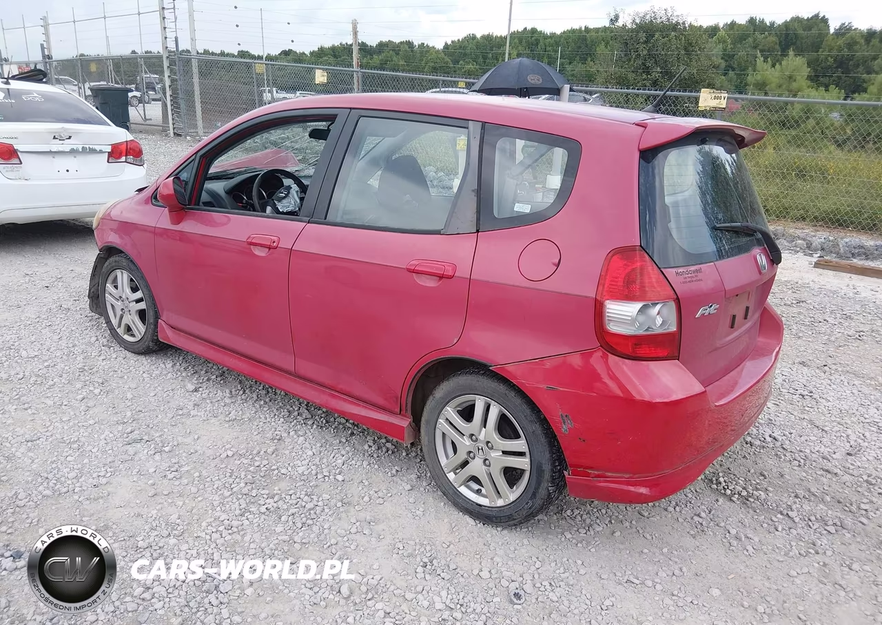 2008 Honda Fit Sport VIN:JHMGD38688S022128 - 3