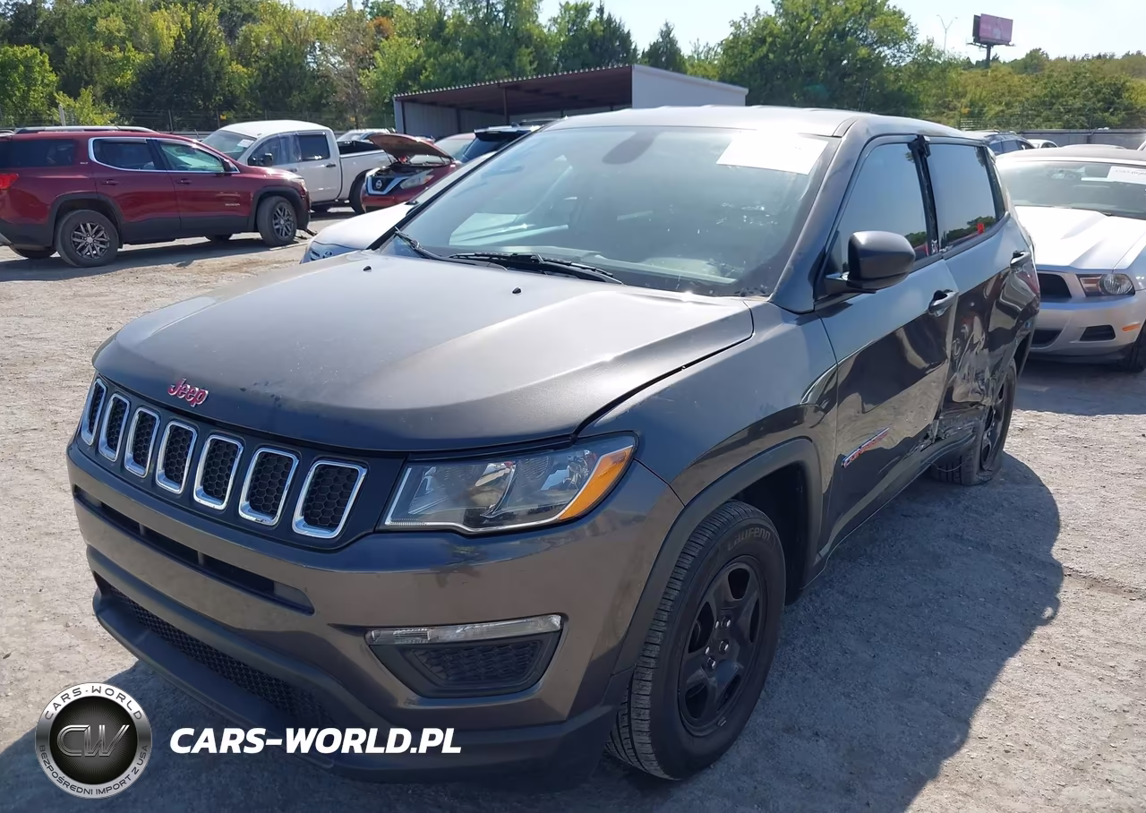 2018 Jeep Compass Sport Fwd VIN:3C4NJCABXJT204135 - 2