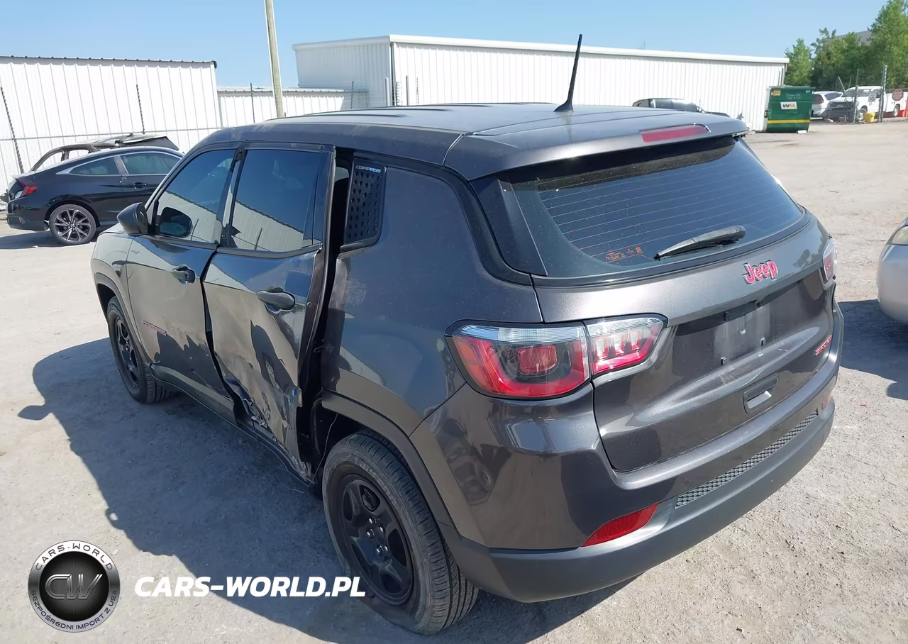 2018 Jeep Compass Sport Fwd VIN:3C4NJCABXJT204135 - 3