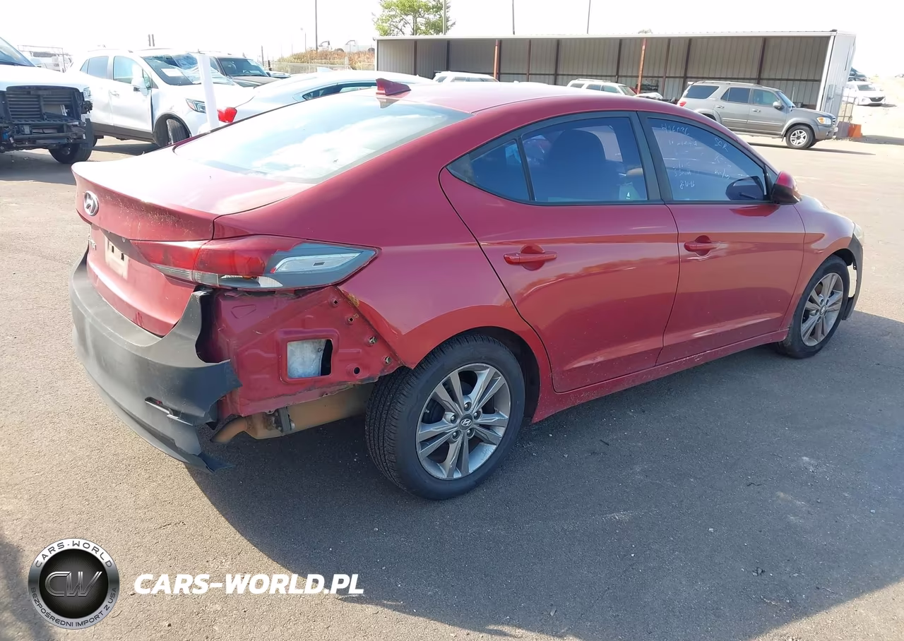2017 Hyundai Elantra Se VIN:KMHD84LFXHU426036 - 4