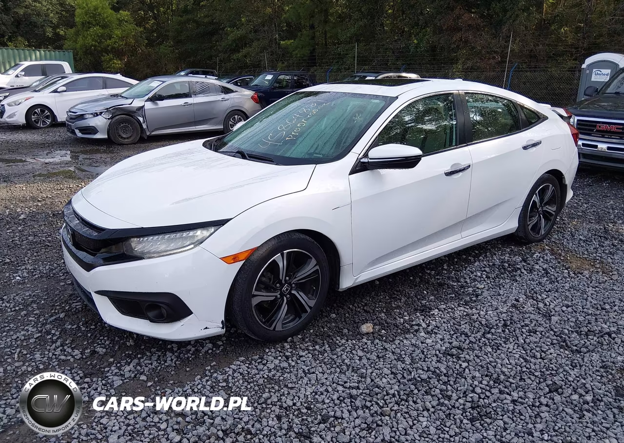 2016 Honda Civic Touring VIN:19XFC1F98GE020396 - 2