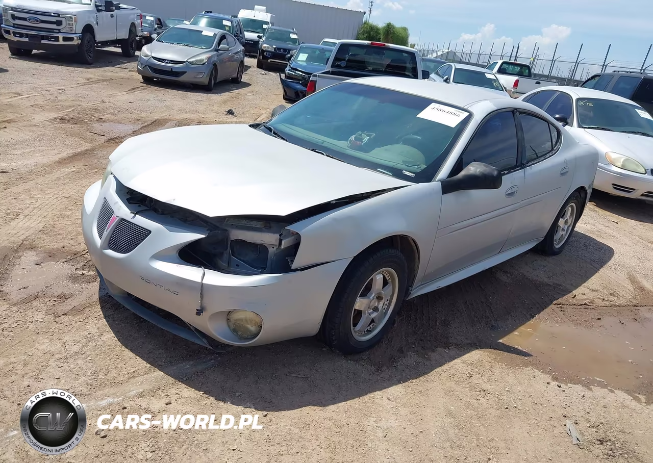 2004 Pontiac Grand Prix Gt1 VIN:2G2WP522241320341 - 2